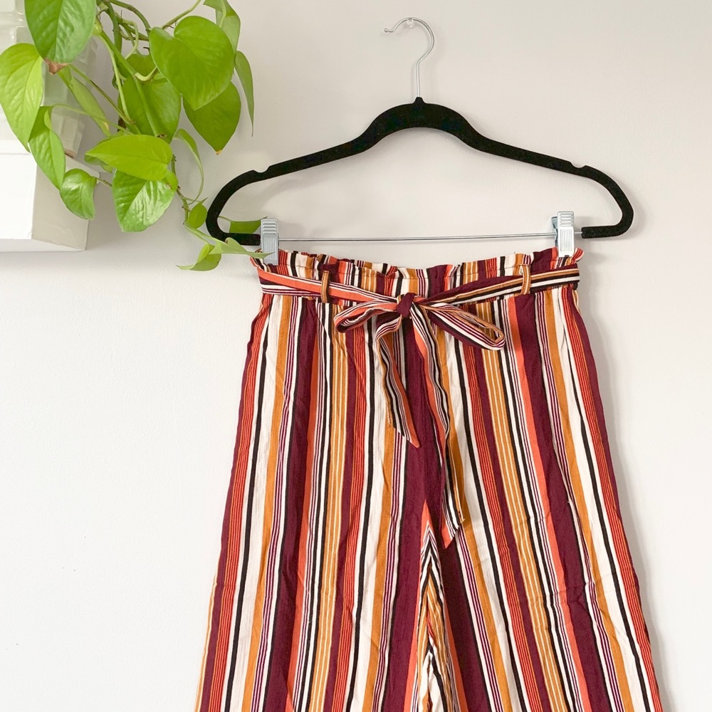 Forever 21 striped culottes